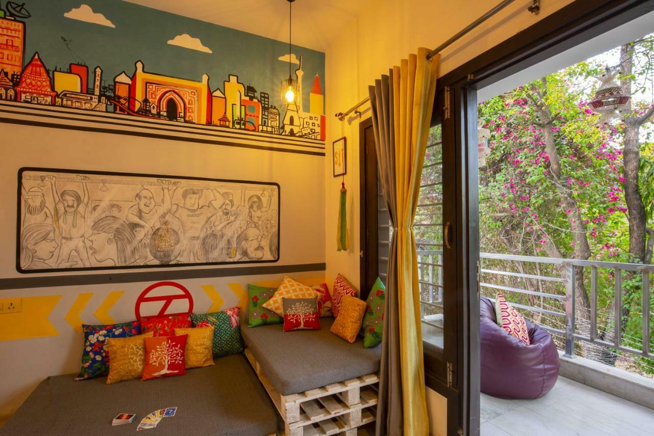 Zostel South Delhi Vandrehjem New Delhi Eksteriør billede