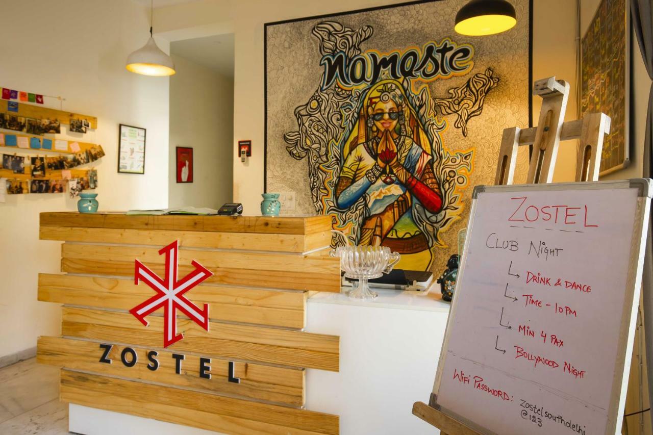 Zostel South Delhi Vandrehjem New Delhi Eksteriør billede